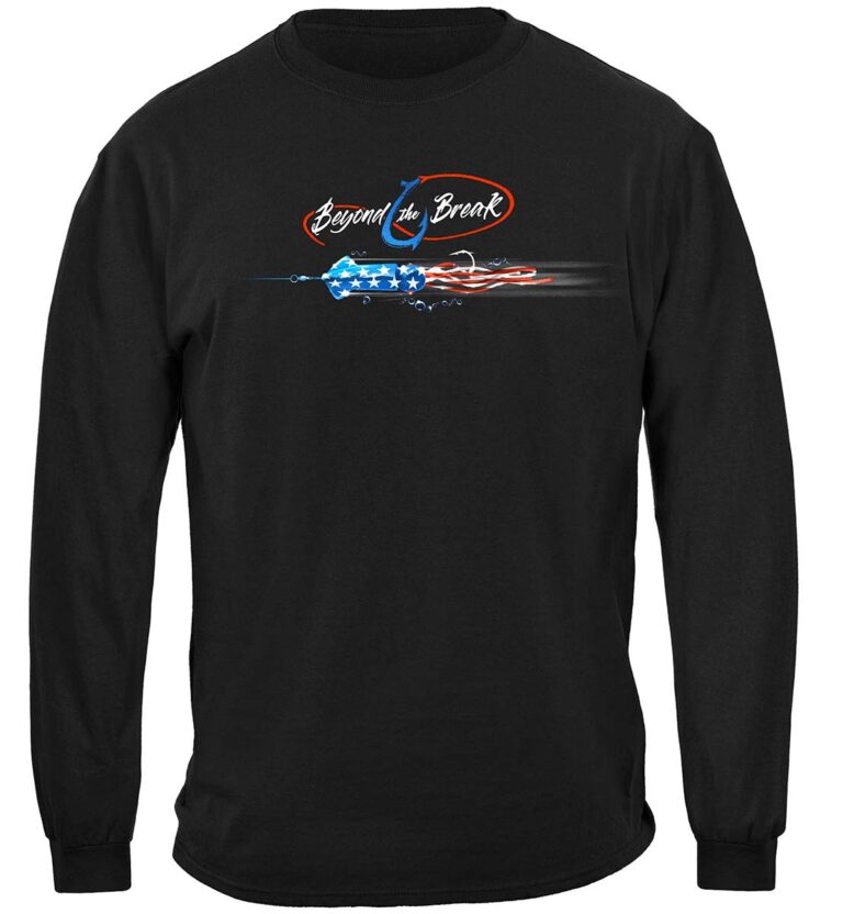 Patriotic SailFish Long Sleeve T-Shirt - Image 2