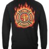 Firefighter classic Fire Maltese Long Sleeve T-Shirt