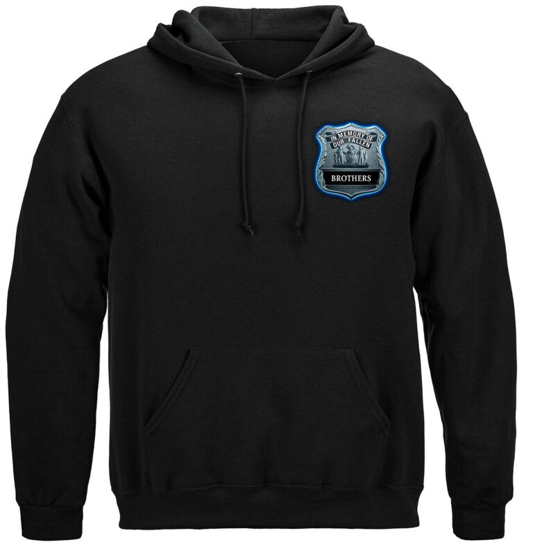 All Gave Some Law Enforcement Hooded Sweat Shirt - Image 2