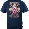 Firefighter Race For A Cure T-Shirt