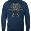 LAW SKULL WINGS FULL Long Sleeve T-Shirt