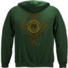 IRISH POLICE GOLD CROSS Hooded Sweat Shirt
