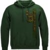 IRISH POLICE GOLD CROSS Hooded Sweat Shirt - Image 2