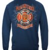 Fire Dept Faded Planks Long Sleeve T-Shirt