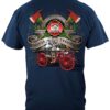 Firefighter Traditional Anique Pump Truck T-Shirt