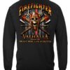 Firefighter Viking Long Sleeve T-Shirt