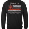 Firefighter joshua 1:9 Long Sleeve T-Shirt