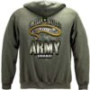 Army Strong Camo Snake Hooded Sweat Shirt