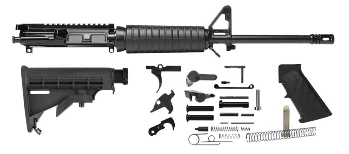 Del-Ton Inc Rifle Kit 5.56x45mm NATO 16" Chrome Moly Vanadium Barrel A2 Flash Hider