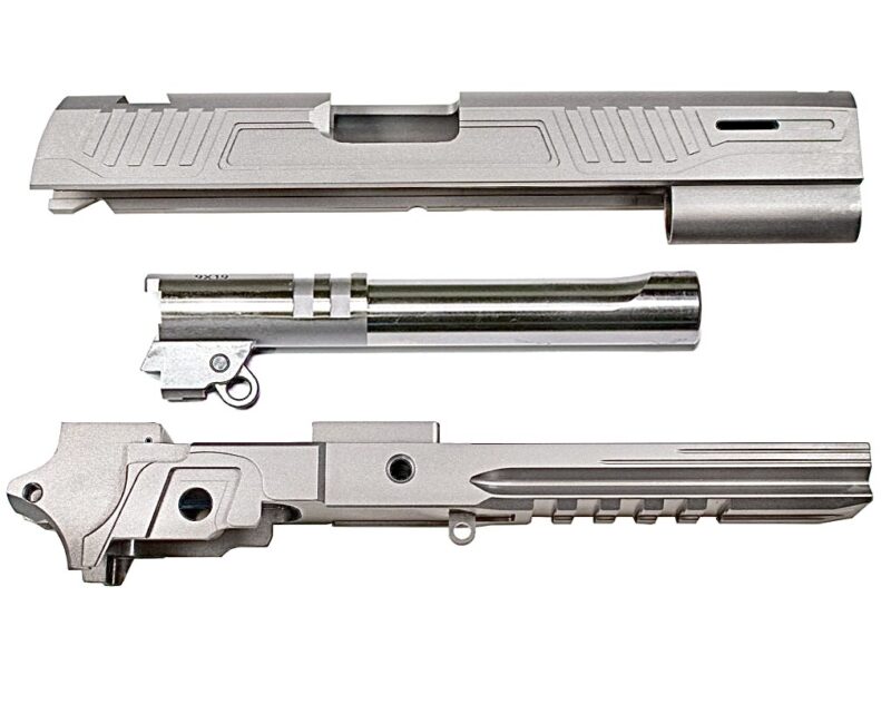 80% 2011 GOVERNMENT 9MM TACTICAL BUILDER COMBO KIT FRAME,SLIDE, BARREL ...
