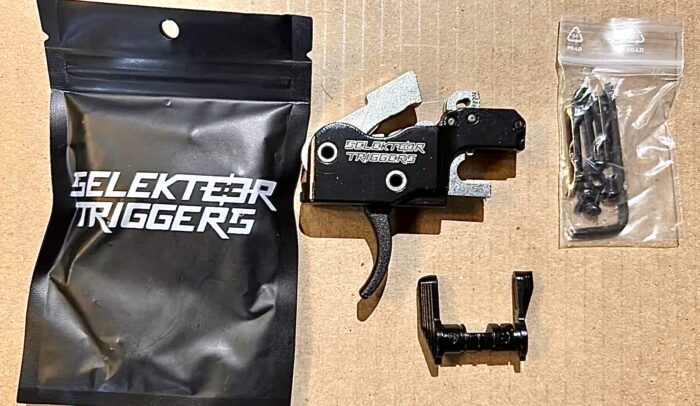 Selektor Forced Reset Trigger 3 Position FRT, Safe, Semi, Fuck Yeah