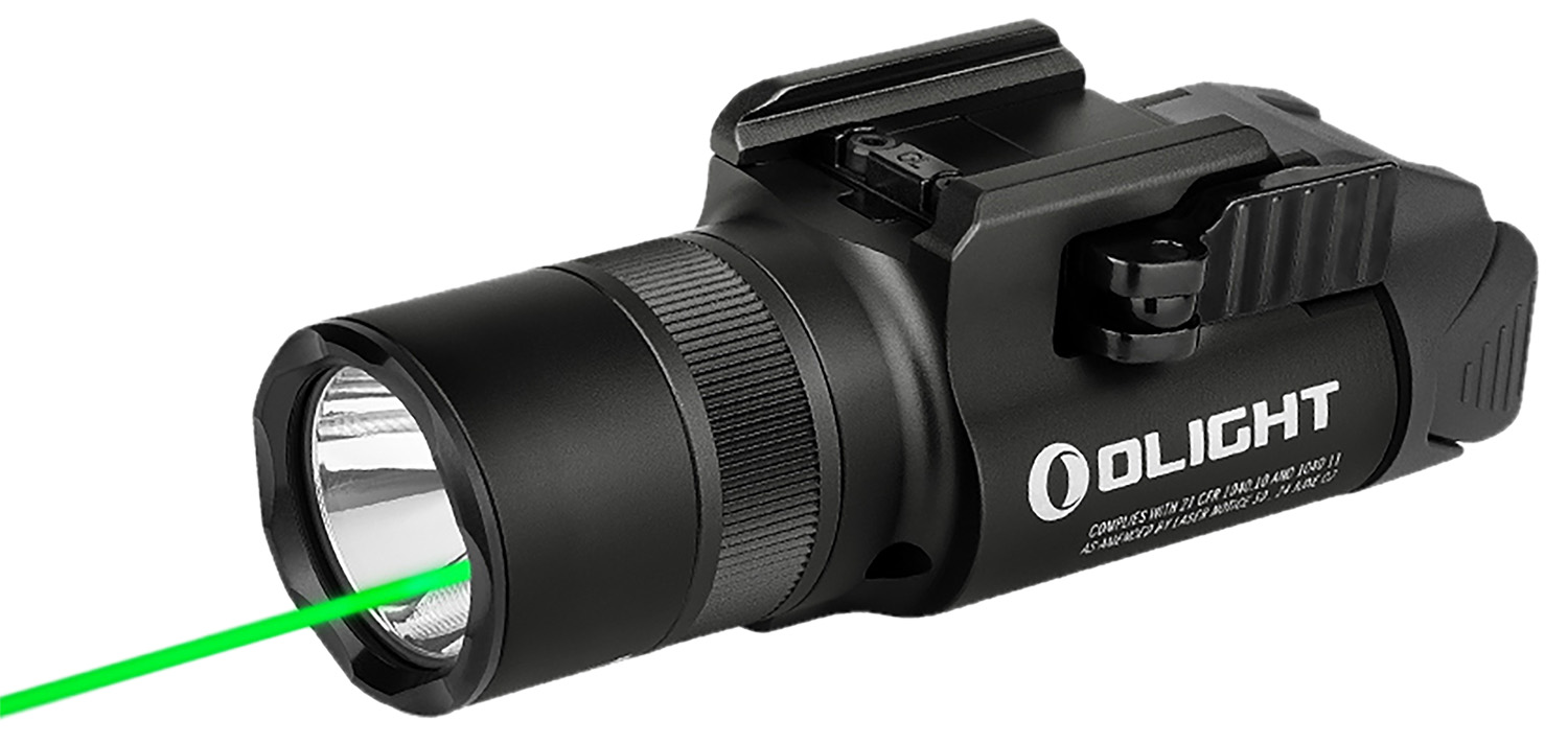 Olight BALDR PROR BLACK 300/500/1,350 Lumens | LED Green Laser