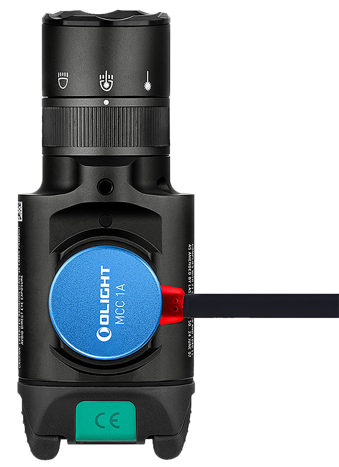 Olight BALDR PROR BLACK 300/500/1,350 Lumens | LED Green Laser - Image 3